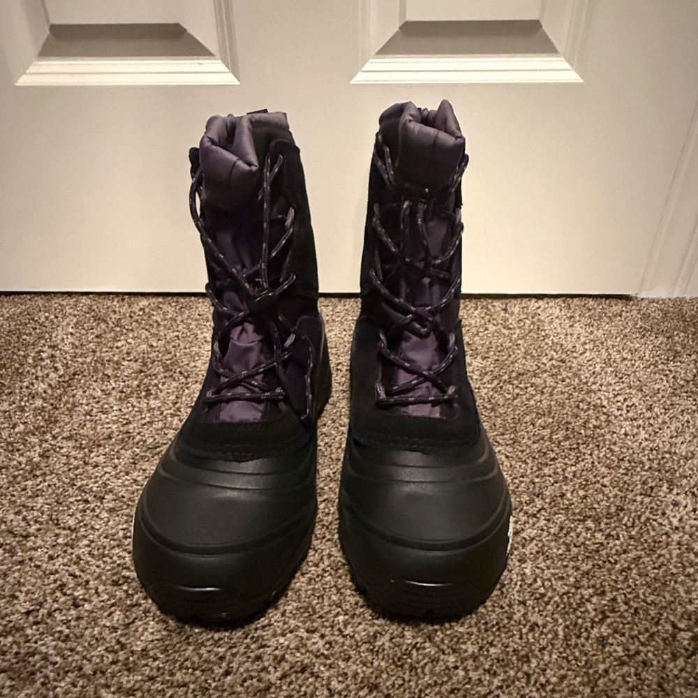 The North Face Black Snow Boots